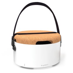 BergHOFF Leo Outdoor tafel BBQ - Ø 35 x 22 cm - wit